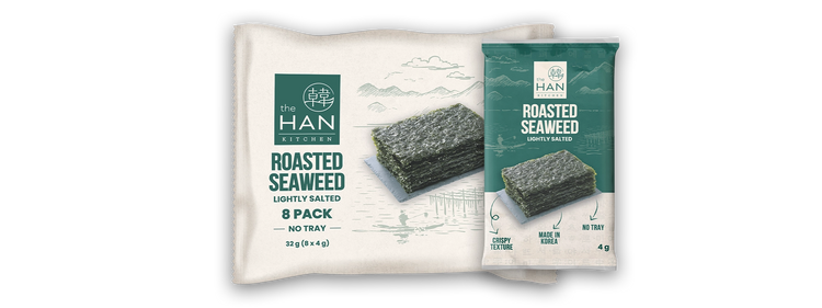 Pack of The Han Kitchen Roasted Seaweed.